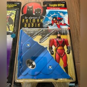 Vintage Kenner 1995 Paraglide Batman Action Figure New in Box Rare Collectible
